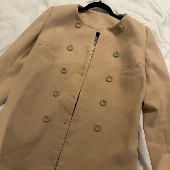 Handmade trench coat 100% wool - Picture 5 of 6